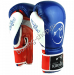 Перчатки тренировочные боксерские Kiboshu Strike BU синие
